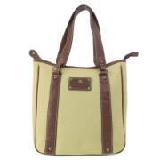 Pre-owned Canvas handbags Burberry Vintage , Brown , Dames