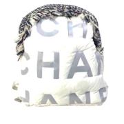 Pre-owned Canvas backpacks Chanel Vintage , White , Dames