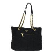 Pre-owned Fabric prada-bags Prada Vintage , Black , Dames