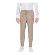 Beige Elastische Broek met Zakken Antony Morato , Beige , Heren