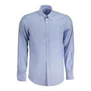 Blauw Overhemd Lange Mouwen Button Down Harmont & Blaine , Blue , Here...