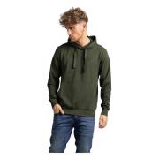 Core Identity Hoodie Heren Donkergroen Emporio Armani , Green , Heren