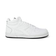 Witte Leren Sneakers Herfst/Winter Diadora , White , Heren