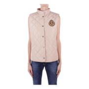 Stijlvolle Logo Front Button Jassen Ralph Lauren , Beige , Dames