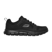 Sportieve Comfortabele Trainingsschoenen Skechers , Black , Heren