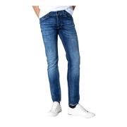 Blauwe Rits & Knoop Jeans Jack & Jones , Blue , Heren