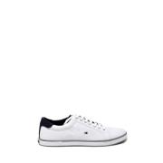 Witte Slip-On Sneakers Herfst/Winter Mannen Tommy Hilfiger , White , H...