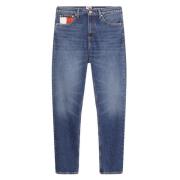 Blauwe Jeans met Grunge Stijl Tommy Hilfiger , Blue , Heren