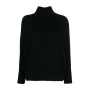 Turtlenecks Allude , Black , Dames