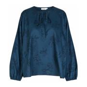 Moonlit Ocean Pofmouw Top Masai , Blue , Dames