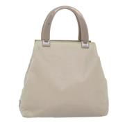 Pre-owned Fabric totes Prada Vintage , Beige , Dames