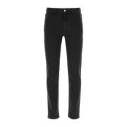 Stretch Denim Roccia Jeans Z Zegna , Black , Heren