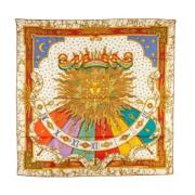 Pre-owned Silk scarves Hermès Vintage , Multicolor , Dames