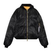 Omkeerbare jas type bomber Vetements , Black , Heren