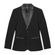 Zwarte Knoopsluiting Blazer Lente/Zomer Mannen Antony Morato , Black ,...