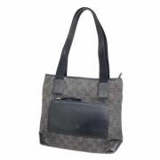 Pre-owned Leather totes Gucci Vintage , Black , Dames