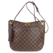 Pre-owned Fabric shoulder-bags Louis Vuitton Vintage , Brown , Dames