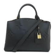 Pre-owned Fabric handbags Louis Vuitton Vintage , Black , Dames