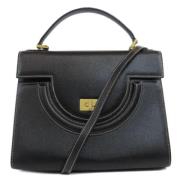 Pre-owned Leather handbags Bally Pre-owned , Black , Dames