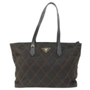 Pre-owned Fabric totes Prada Vintage , Black , Dames