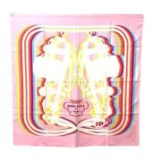 Pre-owned Silk scarves Hermès Vintage , Multicolor , Dames