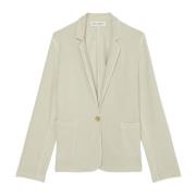 Reguliere jersey blazer Marc O'Polo , Beige , Dames