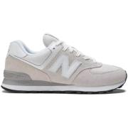 Suede Mesh Sneakers Stijlvol Design New Balance , Beige , Heren