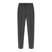 Gekreukte broek Versace , Gray , Heren