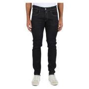 Slim Fit Jeans met Hyperflex Technologie Replay , Blue , Heren