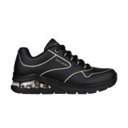 Sportieve Sneakers voor Actieve Vrouwen Skechers , Black , Dames