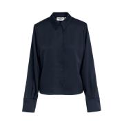 Oversized Genvieve Shirt Essentiel Antwerp , Blue , Dames