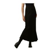 Sateen Rok Vicky Zwart Neo Noir , Black , Dames