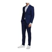 Slim Fit Blazer en Broek Set Jack & Jones , Blue , Heren