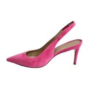 Sling Pump met Puntige Neus Stuart Weitzman , Pink , Dames