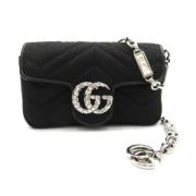 Pre-owned Nylon gucci-bags Gucci Vintage , Black , Dames