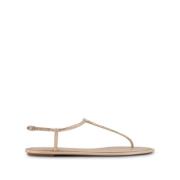 Beige Sandalen met Unieke Stijl René Caovilla , Beige , Dames