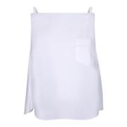 Witte Top voor Vrouwen Sacai , White , Dames