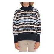 Gezellig Gebreide Pullover Sweater Barbour , Multicolor , Dames