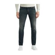 Slim Earth Blue Jeans Cast Iron , Blue , Heren