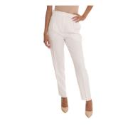 Stijlvolle Broek voor Vrouwen Max Mara Studio , White , Dames