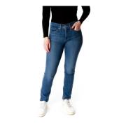 Shaping Straight Fit Jeans Levi's , Blue , Dames