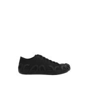 Zwarte Suède Lage Sneakers Loewe , Black , Dames