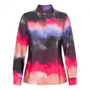 Waterverf Lijn Blouse Roze &Co Woman , Multicolor , Dames