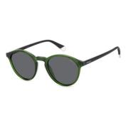 Trendy zonnebril met hoge UV-bescherming Polaroid , Green , Heren