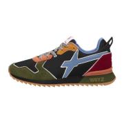 Technical fabric and suede sneakers Jet-M. W6Yz , Multicolor , Heren