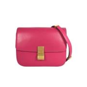 Pre-owned Leather celine-bags Celine Vintage , Pink , Dames