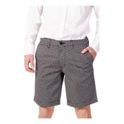 Print Shorts voor Mannen Zwart Armani Exchange , Black , Heren