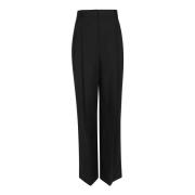 Luxe Zwarte Broek Aw24 Brunello Cucinelli , Black , Dames