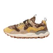 Suede and technical fabric sneakers Yamano 3 UNI Flower Mountain , Mul...