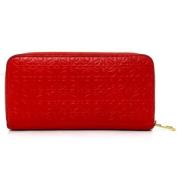 Pre-owned Leather wallets Loewe Pre-owned , Red , Dames